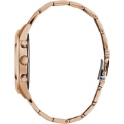 Guess Solar Rose Gold Stainless Steel Multi-function Watch For Women W1070L3