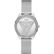 Guess Tri Glitz Silver Stainless Steel Analog Watch For Women W1142L1