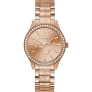 Guess Anna Rose Gold Stainless Steel Analog Watch For Women - W1280L3