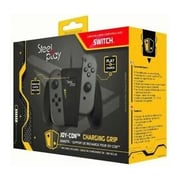 Steelplay Joy Con Charging Grip Black For Nintendo Switch