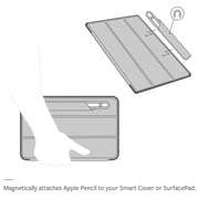 Twelve South Apple Pencil Snap Magnetic Leather Case Black TS-12-1746