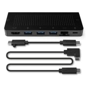 Twelve South StayGo USB-C Hub Black TS-12-1907