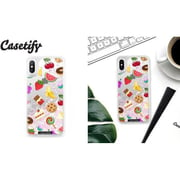 Casetify Glitter Case iPhone Xs/X Unicorn Sweet Emojis