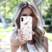 Casetify Snap Case iPhone Xs/X Flamingo