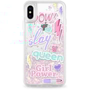Casetify Glitter Case iPhone Xs/X Unicorn Slay Queen