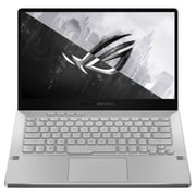 Asus ROG Zephyrus G14 GA401IV-HA108T Gaming Laptop - Ryzen 9 3GHz 16GB 1TB 6GB Win10 14inch QHD Moonlight White English/Arabic Keyboard