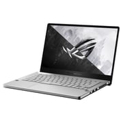 Asus ROG Zephyrus G14 GA401IV-HA108T Gaming Laptop - Ryzen 9 3GHz 16GB 1TB 6GB Win10 14inch QHD Moonlight White English/Arabic Keyboard