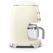 Smeg Drip Filter Coffee Machin Cream DCF02CRUK