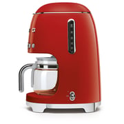 Smeg Drip Filter Coffee Machine Red DCF02RDUK