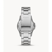 Fossil FB-01 Three-Hand Date Stainless Steel Watch FS5671