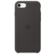 Apple Silicone Case Black For iPhone SE