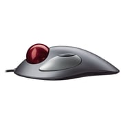 Logitech Trackman Marble Wired USB Mouse Black