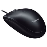 Logitech M100 Wired Mouse Black 910-005003