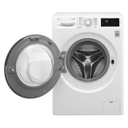 LG Front Load 7 kg Washer & 4 kg Dryer F2J6HGP2W