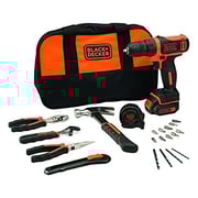 Black and Decker BDCDD12HTSA-B5 Ultra Compact Drill Driver With Hand Tools