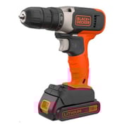 Black and Decker BCD001C2K-GB 18V 1 Speed Drill Driver & 2x 1.5Ah Battery