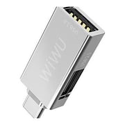 Wiwu T02 USB  من  Type-C محور فضي