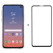 Case Mate Tough Case + Glass Screen Protectr Clear For Samsung S10e