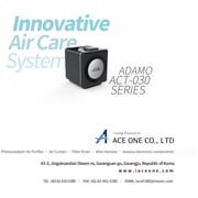 Adamo Vehicle/Table Photo catalytic Air Purifier Black ACT030BW