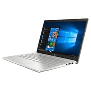 HP Pavilion 14-CE3007NE Laptop - Core i5 1GHz 8GB 512GB 2GB Win10 14inch FHD Mineral Silver English/Arabic Keyboard
