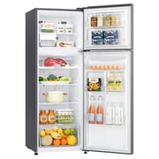 LG Top Freezer Refrigerator 335 Litres B402SLCB Smart Inverter Compressor Pull-out Tray Big Size Veggie Box