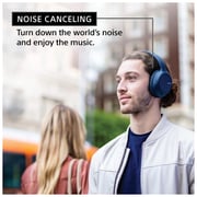 Sony WHCH710N/L Wireless Over Ear Noise Cancelation Headphones Blue