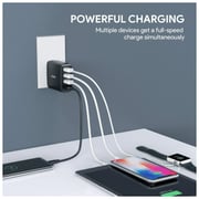 Aukey PA-T18 4 Port USB Qualcomm Quick Charge 3.0 Travel Charger