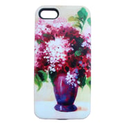 Theodor Flowerpot Purple Design Case Cover for iPhone SE