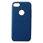 Theodor Blue Leather Case Cover for iPhone SE