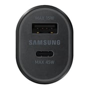 Samsung Dual Car Charger Black