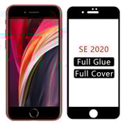 Glassology 5D Tempered Glass + Back Case Clear For iPhone SE