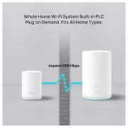 Huawei WS5280 V2 Q2 Pro AC1200 Whole-Home Hybrid Mesh WiFi System