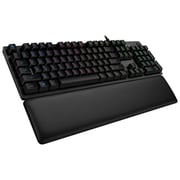 Logitech G513 Carbon Backlit Mechanical Gaming Keyboard - GX Blue Clicky Switch 920-008934
