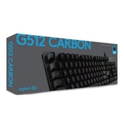 Logitech G512 Carbon LightSync RGB Mechanical Gaming Keyboard - GX Blue Switch 920-008946
