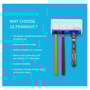 Ultrawave TS-04W Home Toothbrush Sterilizer White