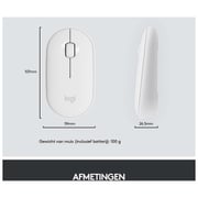 Logitech MK470 Wireless Keyboard and Mouse Combo Off-White English