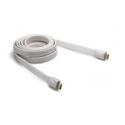 G&BL 6711 4K Gold Ultra HD Ethernet HDMI Cable 1M White