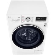 LG Front Load Washer 9 kg F4V5VYP0W, AI DD™, Steam+™, Bigger Capacity