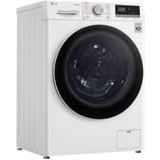 LG Front Load Washer 9 kg F4V5VYP0W, AI DD™, Steam+™, Bigger Capacity