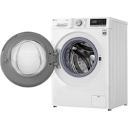 LG Front Load Washer 9 kg F4V5VYP0W, AI DD™, Steam+™, Bigger Capacity