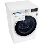 LG Front Load Washer 9 kg F4V5VYP0W, AI DD™, Steam+™, Bigger Capacity