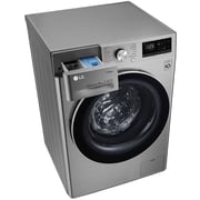 LG Front Load Washer 10 kg F4V5RYP2T, AI DD™, Steam+™, Bigger Capacity