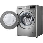 LG Front Load Washer 10 kg F4V5RYP2T, AI DD™, Steam+™, Bigger Capacity