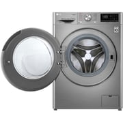 LG Front Load Washer 10 kg F4V5RYP2T, AI DD™, Steam+™, Bigger Capacity