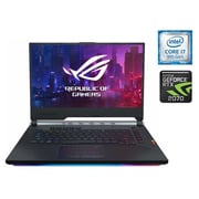 Asus ROG Strix SCAR III G531GW-AZ321T Gaming Laptop - Core i7 2.6GHz 32GB 1TB+512GB 8GB 15.6inch FHD Black English/Arabic Keyboard