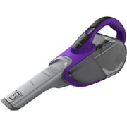 Black and Decker Cordless Pet Dustbuster Hand Vaccum Cleaner Titanium Grey/Purple DVJ325BFSP