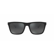 Armani Exchange Full Rim Black Sunglasses For Men AX4080S 80786G-57