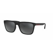 Armani Exchange Full Rim Black Sunglasses For Men AX4080S 80786G-57