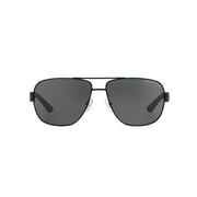 Armani Exchange Aviator Black Sunglasses For Men AX2012S 606387-67