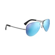 Ray-Ban Pilot Gunmetal Sunglasses Unisex RB3449 004/55